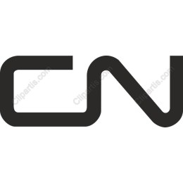 Modern CN Interlocking Logo