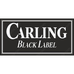 Carling Black Label Vintage