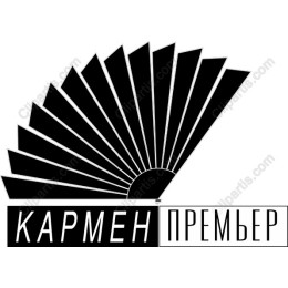 Elegant Black and White Fan
