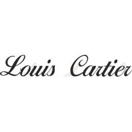 Louis Cartier Elegant Script
