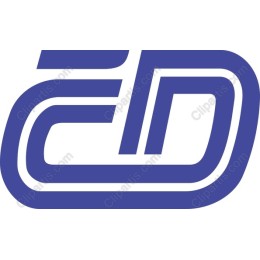 Modern Abstract Logo in Blue