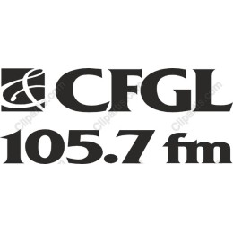 CFGL 105.7 FM Logo