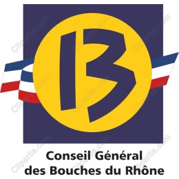 Conseil General des Bouches du Rhone Logo