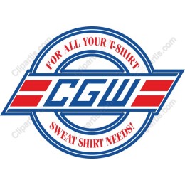 CGW T-Shirt and Sweatshirt Logo