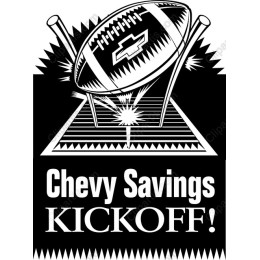 Chevy Savings KICKOFF Football