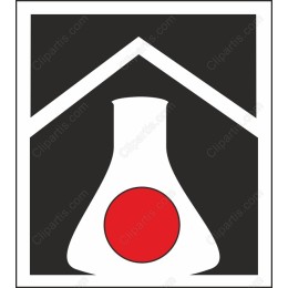 Minimalist Laboratory Flask