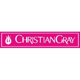Christian Gray Elegant Logo