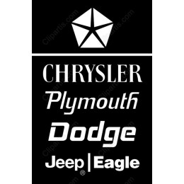 Chrysler-Plymouth-Dodge Jeep Eagle Logo
