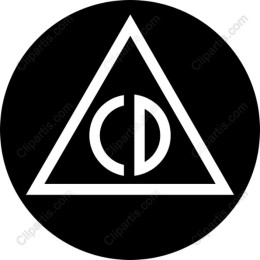 Triangular Monochrome Emblem