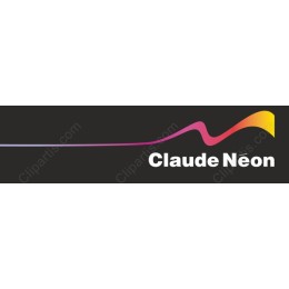 Claude Neon Vibrant Wave