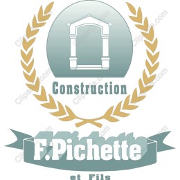 F. Pichette et Fils Construction Emblem