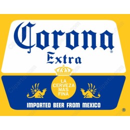 Corona Extra Beer Label