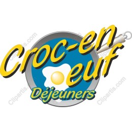 Croc-en-euf Dejeuners