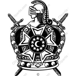 Regal Crown and Knight
