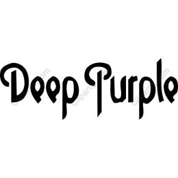 Deep Purple Typography