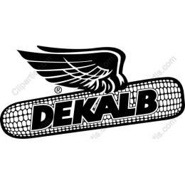 Dekalb Winged Corn Logo