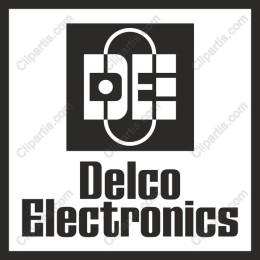 Delco Electronics Vintage Logo