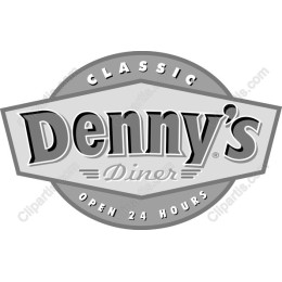Classic Denny's Diner Logo