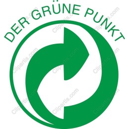 Eco-Friendly Der Gr?ne Punkt Icon