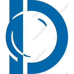 Stylish Blue Logo
