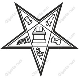 Star Symbol with Multi-Section Motifs