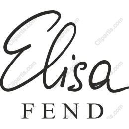 Elegant Elisa Fend Signature