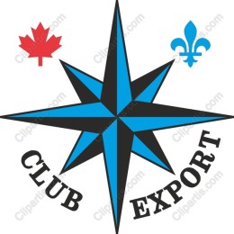 Canadian Compass Star with Club Export Emblem