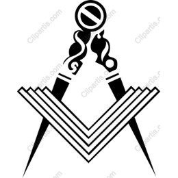 Freemason Compass and Square