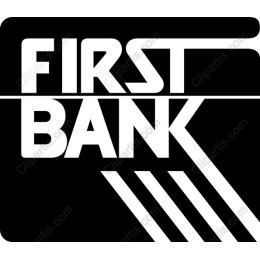 First Bank Modern Logo