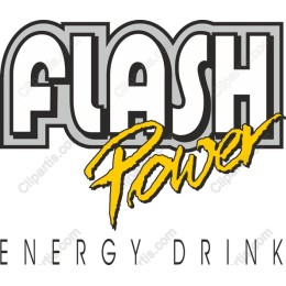 Flash Power Energy Drink Logo
