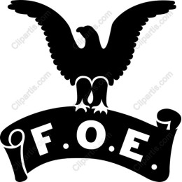 Eagle Emblem with F.O.E. Banner