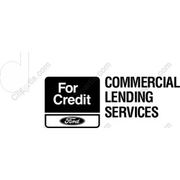 Professional Commercial Lending with Ford Logo