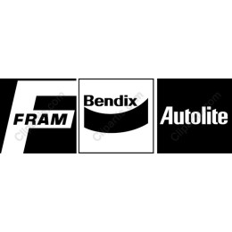 Automotive Logo Set: FRAM, Bendix, and Autolite