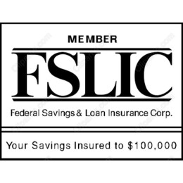 FSLIC Logo - Federal Savings & Loan Insurance Corp