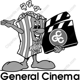 Cinema Popcorn Mascot