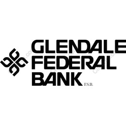 Glendale Federal Bank Logo