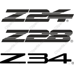 Z Logo Collection: Z24, Z28, Z34