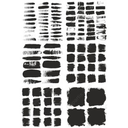 Artistic Brush Stroke Clipart Set