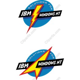 IBM Windows NT Flash Logo