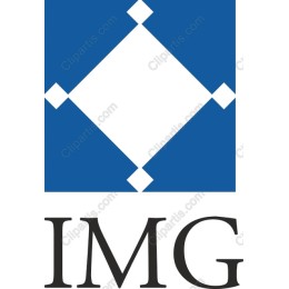 Contemporary Blue Square Logo