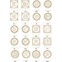 Elegant Monogram Set - Bundle
