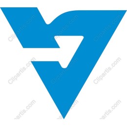 Dynamic Blue Abstract