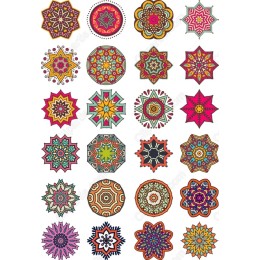 Mandala Set - 24 Unique s