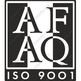 AFAQ ISO 9001 Quality Management Logo