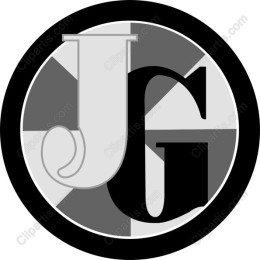 Monochrome JG Logo