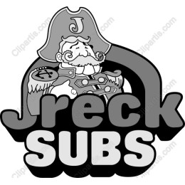 Jreck Subs Pirate Logo