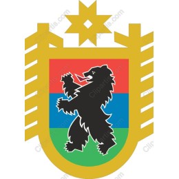 Stylized Bear Crest