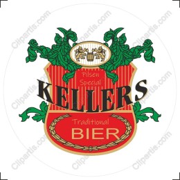 Kellers Traditional Bier Vintage Logo