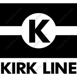 Kirk Line Minimalist Logo