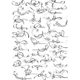 Elegant Swirls and Flourishes Bundle